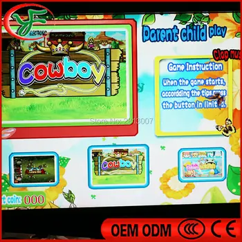 Wyjście VGA One Touch 35/61 in 1 Multi Game Board For Kids Capsule Ball Machine COWBOY PCB rozrywka dla dzieci