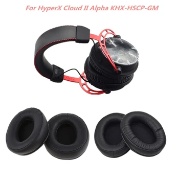 Wymiana poduszki uszne поролоновая poduszka Poduszka do Kingston HyperX Cloud II Alpha KHX-HSCP-GM słuchawki zestaw słuchawkowy gąbka DXAC