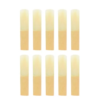 Wysokiej jakości 10 szt./ karton. Bb klarnet tradycyjny bambus trzcina wytrzymałość 2.0 / 2.5 / 3.0 dla opcji