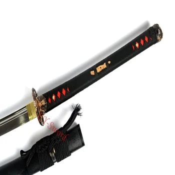 Wysokiej jakości japoński miecz samurajski нагината нагамаки глиняное hartowane ostrze jest bardzo ostre