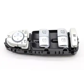 XUAN Power Window Podnośnik Master Control Switch 2229056800 dla Mercedes-Benz C300 C400 C63 GLC300 C350E C-Klasa W205 W253 W222
