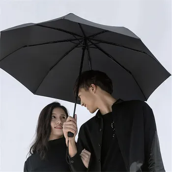 Xiaomi Mijia Automatic Sunny Rainy Bumbershoot aluminiowa wodoodporna, wiatroszczelna UV parasol mężczyzna kobieta lato zima ma