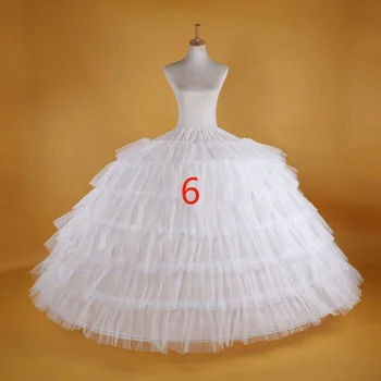 YUNUO 2021 Wedding Bridal Petticoat Hoop Crinoline Prom Underskirt Fancy Skirt Slip
