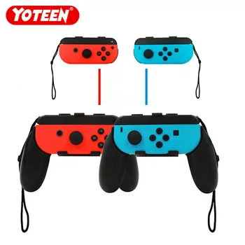 Yoteen Joycon Handle Grip 1 kpl Right + Left For Nintendo Switch Controller Grips Handle Joy-Con NS Console Handle Holder uchwyt
