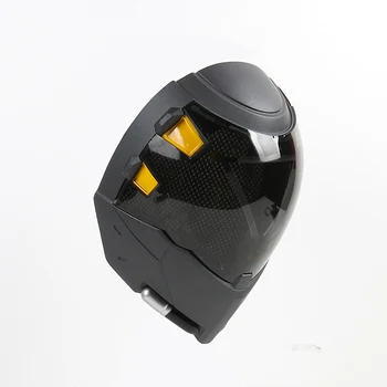 Ze Światłem!!! FRP Ana Shrike Skin Masks With LED Ana Luminous Helmet For Cosplay Ana Costume Arylic Mask Without Battery