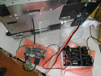 Zestaw głównej sterownika LCD sterownika dla LM240WU2-SLB4 LM240WU2(SL)(B4) 1920X1200 HDMI+DVI+VGA LCD LED screen Controller Board