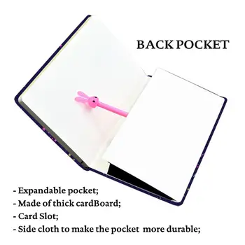 Zodiac A5 160gsm Dotted Journal twarda okładka Elastyczna taśma ultra gruby papier planowanie Dot Grid Bullet Notebook