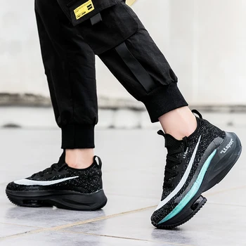 Zupełnie nowe buty do biegania dla mężczyzn na poduszce powietrznej Siatka oddychająca trwała gorąca 2020 trener fitness buty sportowe unisex buty do biegania