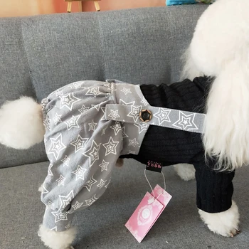 Zwierzę szczeniak pies prać pieluchy bielizna bawełniane spodenki sanitarne psy higiena fizjologiczne spodnie majtki pies zwierzęta produkty OO50DK
