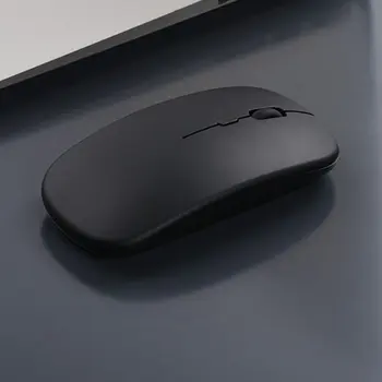 Ładowalna mysz bezprzewodowa bez dźwięku i Światła nadaje się do laptopa PC 2.4 G bezprzewodowa kompaktowa, przenośna