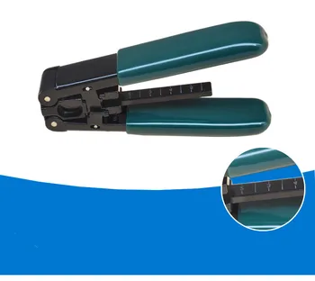 Światłowodowy narzędzie FTTH Drop Cable Stripper,ręczne włókien szczypce do usuwania izolacji z przewodów