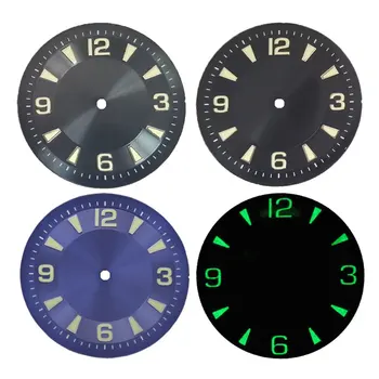 Świecące tarcze zegarów 33,5 mm, sterylne dial dial Fit Miyota 8205/8215/821A, ETA 2836 mechanizm seagull Mechaniczny zegarek