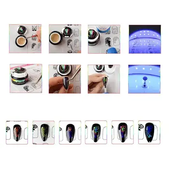 Термохромный ciekłokrystaliczny Kolor nastrój się zmienia UV LED Soak Off pedicure żel lakier do paznokci niezmywalny lakier Lakier