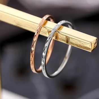 Титановое stalowy pierścień moda nowa para pierścień biżuteria ze stali nierdzewnej osobowość twórcza dekolt pierścień ogon