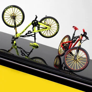 1/10 stop metalu do odlewania pod ciśnieniem rower model zabawki wyścigowy cykl krzyż rower górski replika kolekcja dla dzieci prezent hobby