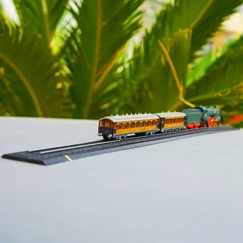1:220 skala klasyczny parowy pociąg kolei model zestaw Kolekcja biżuterii prezenty dla dzieci Dzieci transport samochód rozrywka, zabawki