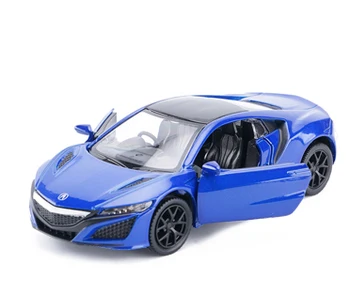 1:36 skala Acura NSX Sport Car Education Model Classic Pull back Die cast Metal Toy For Gift Collection Darmowa wysyłka