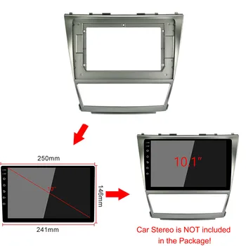 10,1 calowy samochodowy 2din powięzi do Toyota Camery Solara 2006-2009 stereo panel kreska instalacja podwójny Din Din DVD ramka