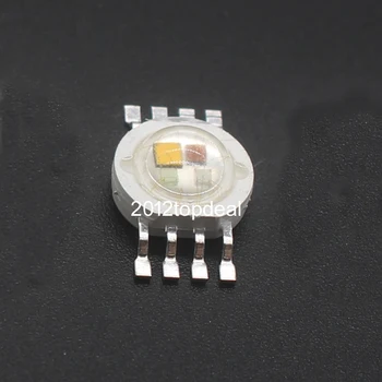 10 szt. 12 W 8pin RGBWW lampy led nadajnik diody do oświetlenia scenicznego LED wysokiej mocy 45mil Epistar chip led