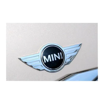 10 szt./lot mini logo 3D, naklejki samochodowe, metalowe emblematy do samochodu przedni znaczek logo z naklejką 3 m dla samochodu ikony logo dekoracji