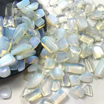 100 g 10-15 mm naturalny opal żwir sypkie кувыркающиеся kamienie Kryształ uzdrowienie reiki naturalne kamienie i minerały