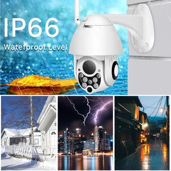 1080P PTZ, zoom cyfrowy 4X kamera IP zewnętrzna szybkość kopuła bezprzewodowa kamera bezpieczeństwa P2P chmura CCTV strona bezpieczeństwo Wifi kamera BESDER