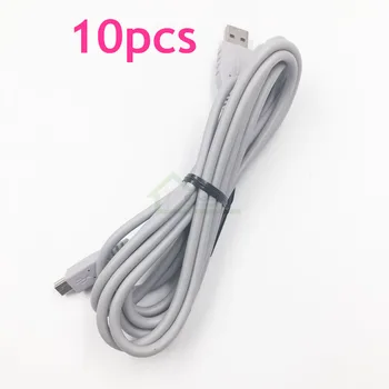 10szt 2 m długości oryginalny kabel do ładowania wymiana kabla do kontrolera Wii Pro działa również na PSP 1000 2000 3000 na PS3