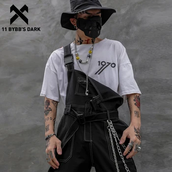 11 BYBB s DARK Function Cargo kombinezony Harajuku Hip Hop Creativity pasa ciemne spodnie taktyczne biegacze spodnie Męskie odzież uliczna