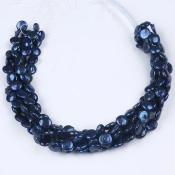 12-13mm na Monety perły hodowane słodkowodne perły koraliki nici do produkcji naszyjniki, otwór: około 0.8 mm, sprzedawane na 16-calowej pasmo