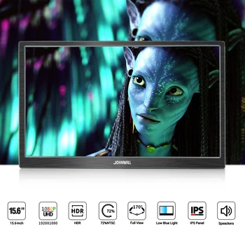 15.6 USB 3.1 Type C ekran dotykowy przenośny monitor PC na Ps4 przełącznik Xbox Huawei Xiaomi telefon gry monitor laptopa wyświetlacz LCD