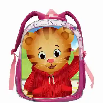 16-calowy Mochilas Infantil Daniel The Tiger Bag kreskówka plecak dzieci chłopcy w wieku 7-13 dziecięce torby szkolne dla dziewczyn Zamieniać