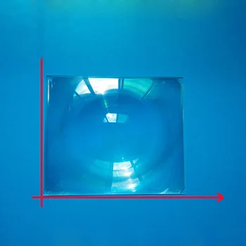 200x170 mm optyczna z tworzywa sztucznego Słoneczna soczewka Fresnela pmma ogniskowa DIY projektor soczewki płaskie lupa koncentrator energii słonecznej
