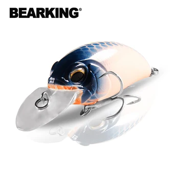 2017 dobre przynęty,Bear King 65 mm 14 g pływający podkręć.nurkowanie 2 m,każdy lot 5 różnych kolorów bezpłatna wysyłka dla szczupaka i basu