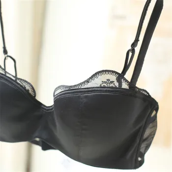 2017 new luxury secret women bra set deep V push up lingerie Sexy lace bra & brief underwear set for ladies Darmowa wysyłka