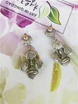 2018 Amybaby Luxury Fashion Kolorowe Kryształowe Kobiet Pędzelka Spadek Kolczyki Biżuteria Dla Partii