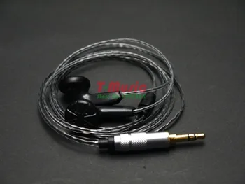 2018 Nowy V5S High Impedance In Ear słuchawki douszne 400 Ohm płaska głowica wtyczkę grafen dynamiczny sterownik blok Высокоимпедансный słuchawki