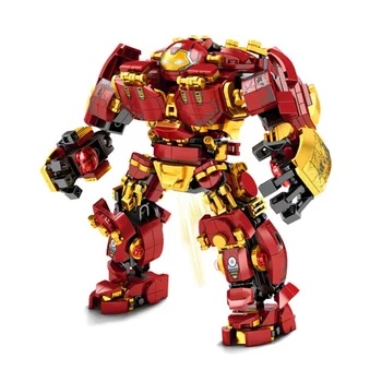 2020 NEW BigSuperheroes Building Block Doll Iron Man MK Building Blocks Assembled Figurki Boys 4-12 Years Old Compatible