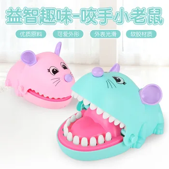 2020 new Mouse Bite A Finger Funny Board Game Toy Parents Children Interactive Toys For Children Boys Girls Adult Mischief Toys