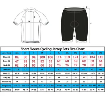 2020 niebieski zestaw odzieży rowerowej krótki rękaw Jersey i bib shorts set letnia męska odzież rowerowa MTB Ropa Ciclismo Mailot hombre