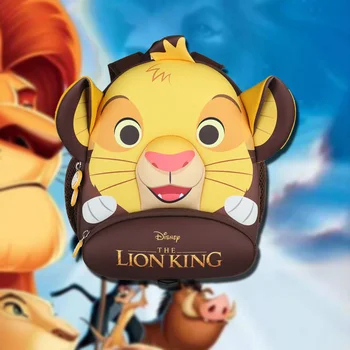 2020 nowy prawdziwy Disney-The Lion King Simba plecak dzieci anty-utracone Król Lew szkoła ładny torba dziecięca zabawka prezent na Urodziny