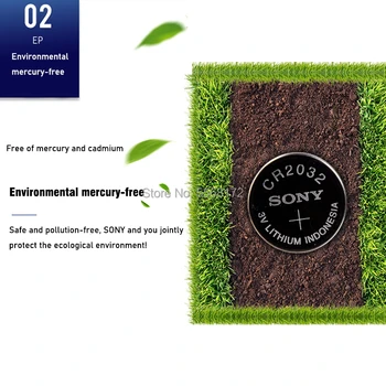 20szt dla Sony 3V CR2032 litowa przycisk komórkowa bateria BR2032 DL2032 ECR2032 CR 2032 przycisk moneta komórkowych, baterie do zegarków zabawki