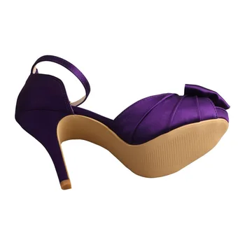 23 kolory fioletowe sandały obcasy dla kobiet rozmiar 8 kostki Srap letnie sandały