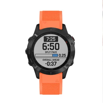 26 22 20 mm pasek do zegarka pasek Garmin Fenix 6X 6 5 5S 6s Plus 3 3 GPS Watch Quick Release Silicone Easyfit Wristband S