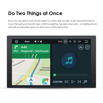 2Din Car Navigation Auto stereo do VW GOLF V/VI Skoda Seat Android 10 z GPS BluetoothHandsfree 8