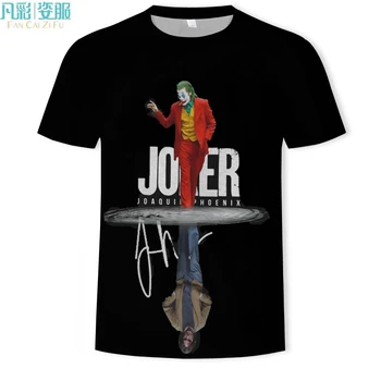 3D drukowane t-shirt mężczyźni Joker osoba na co dzień O-neck koszulka męska pajac z długim rękawem śmieszne koszulki Męskie 2019 lato meble ubrania 6XL