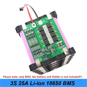 3S 25A 40A BMS PCM bateria Ochronna opłata BMS PCM z równowagą dla li-ion akumulator modułowa wkrętarka Li-ion 18650
