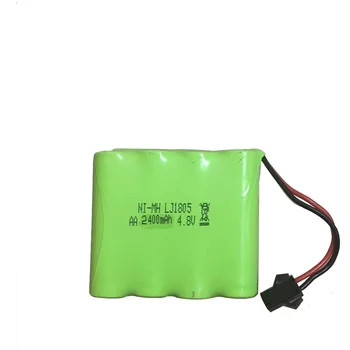 4.8 V 2600mAh battery Remote Control toy electric lighting security pokoju 4*AA NI-MH battery RC car UJ99 TOYS battery group