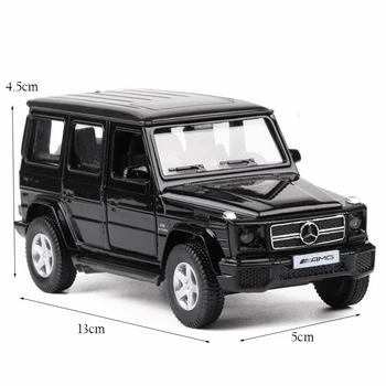 4 kolory 1:36 High Simulation Metal AMG G63 Diecasts Pull Back Alloy Model Toy Car Classic Alloy SUV Model V145