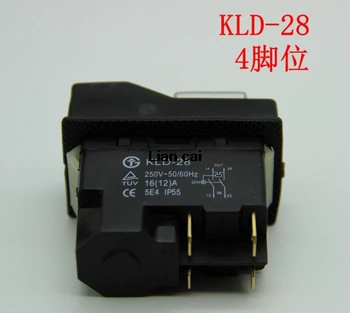 4pins 5pins wodoodporny magnetyczny przeciwwybuchowy przyciskowy przełącznik KLD-28A IP55 220v stycznik magnetyczny elektromagnetyczne wyłączniki