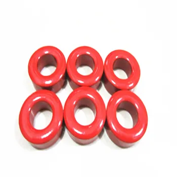5 szt. T94-2 Żelazny rdzeń proszkowy czerwony szary pierścień magnetyczny, indukcyjność drut miedziany średnica 1,0 mm indukcyjność pojemność 6UH induktor
